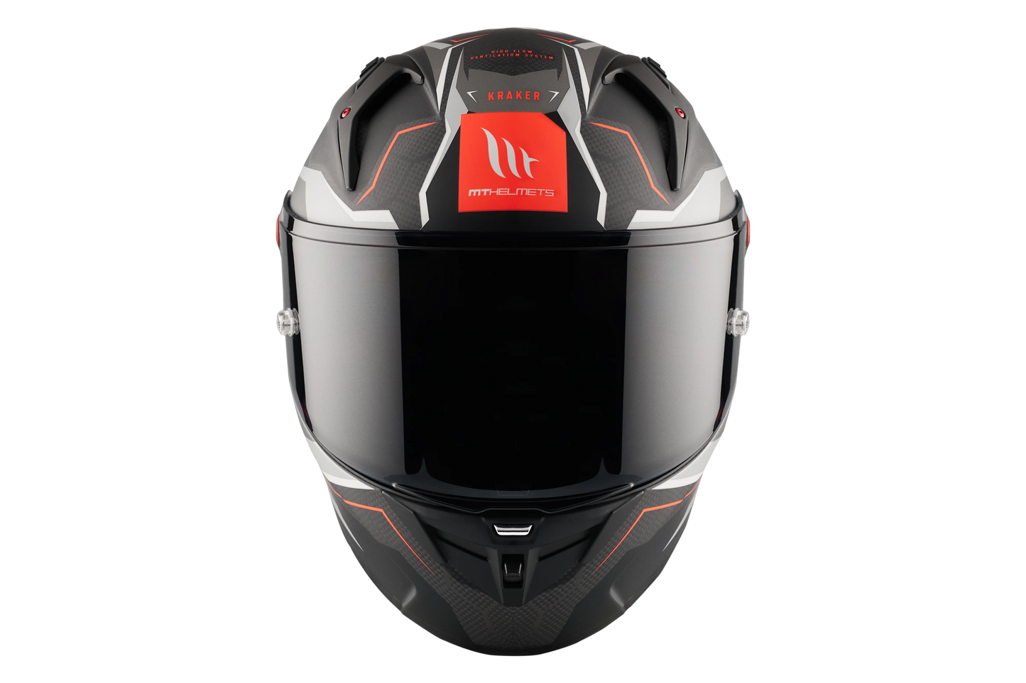 CASCO MT FF103PLUSC KRE+ CARBON KRAKER C5 | ROJO FLUOR MATE | SKU: 1302928253#