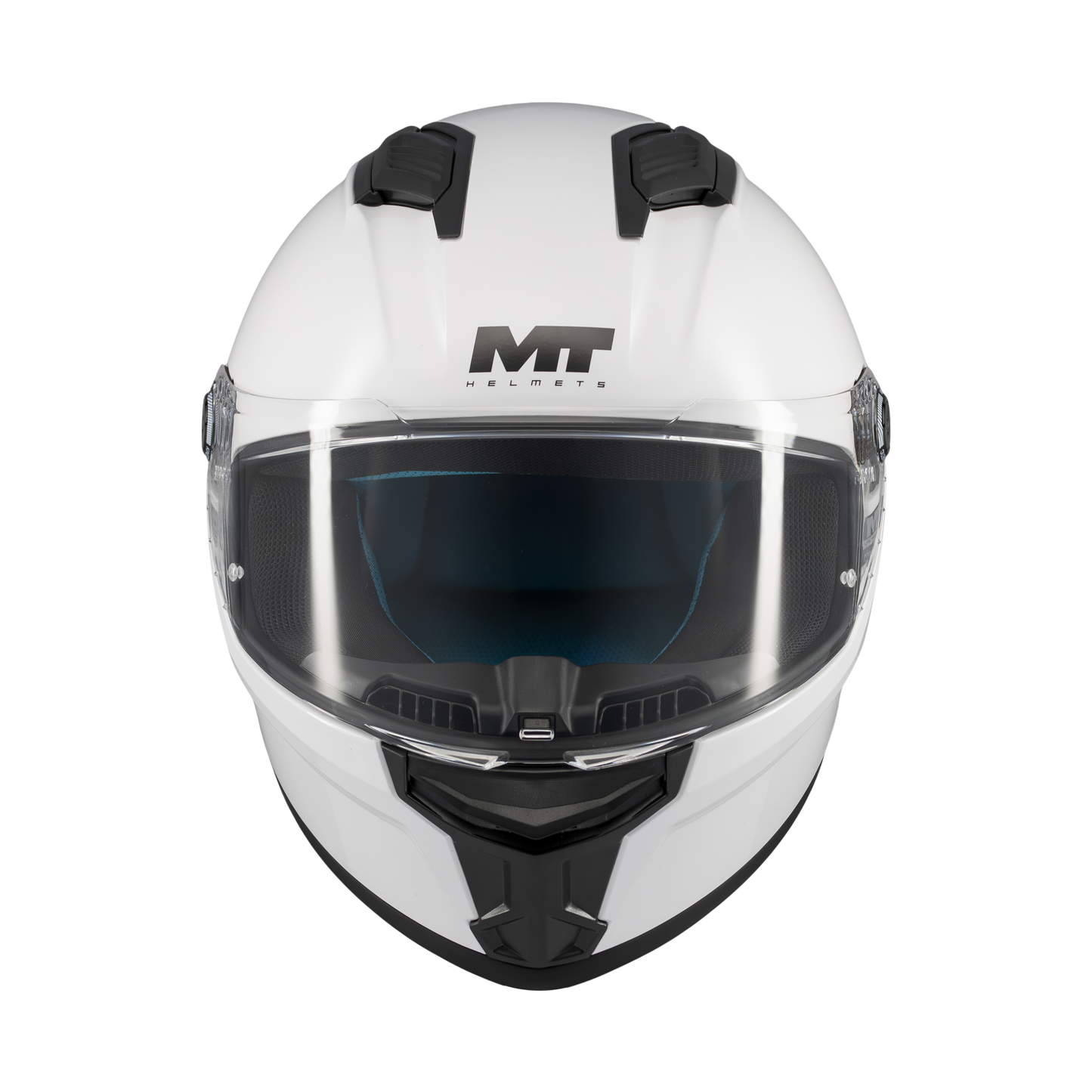 CASCO MT STINGER 2 PURE A0 BLANCO PERLA BRILLO SKU: 133400PA000#