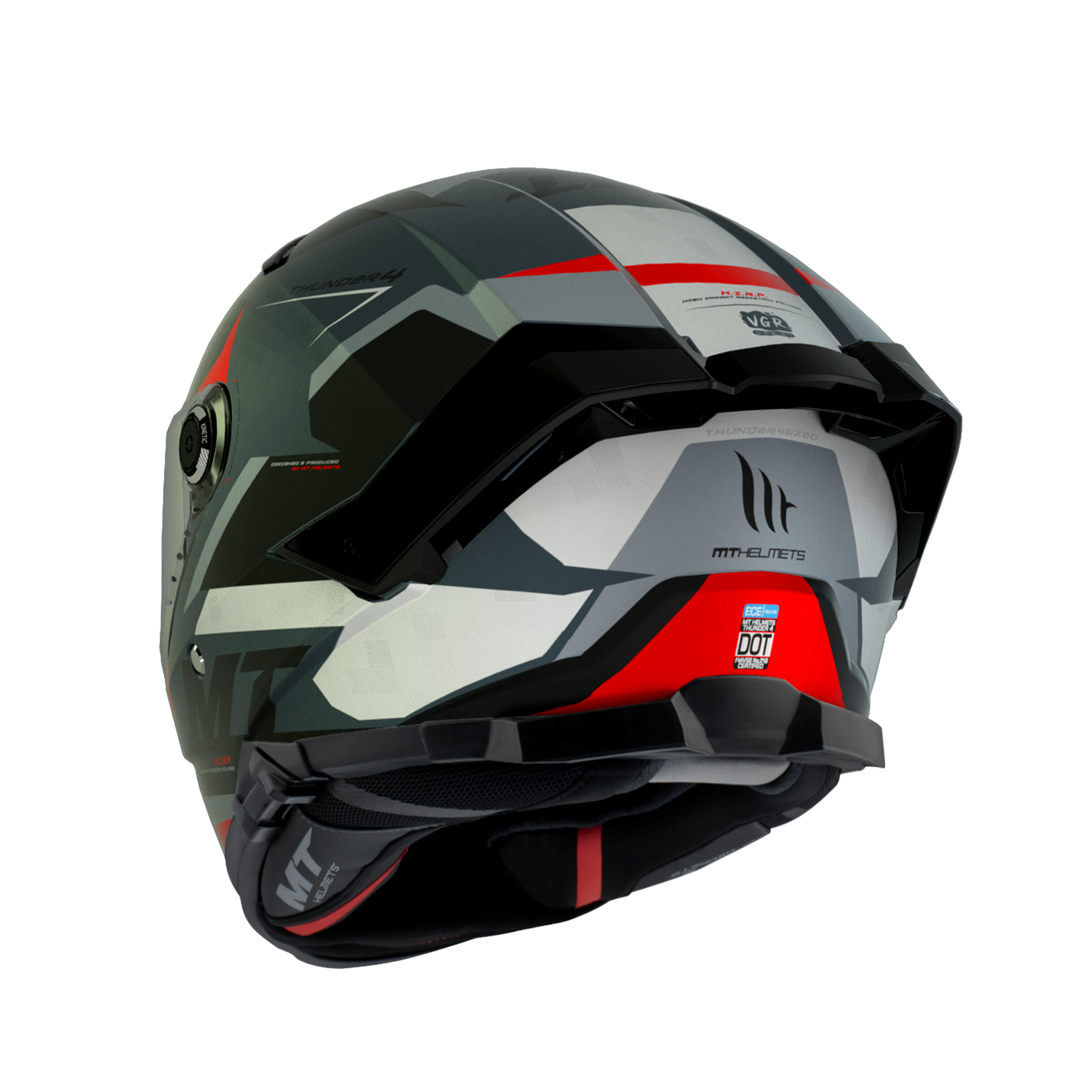 CASCO MT FF118SV THUNDER 4 SV EXEO B5 | ROJO PERLA BRILLO | SKU: 1308985150#