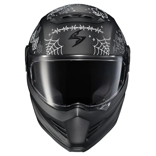 CASCO COVERT FX FULL FACE HELMET THE LITAS 2 BLACK | SKU: 75-3262#