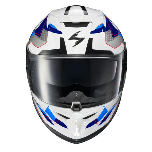 CASCO INTEGRAL EXO-T520 ZUSE BLANCO/AZUL | SKU: 75-3265#