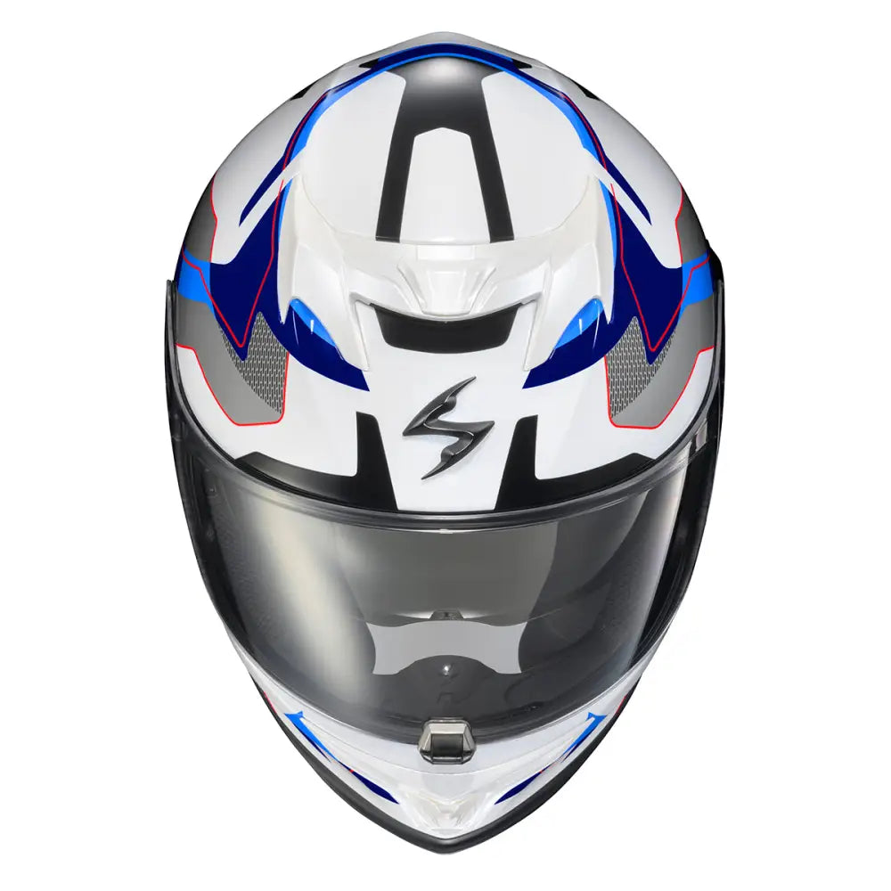 CASCO INTEGRAL EXO-T520 ZUSE BLANCO/AZUL | SKU: 75-3265#