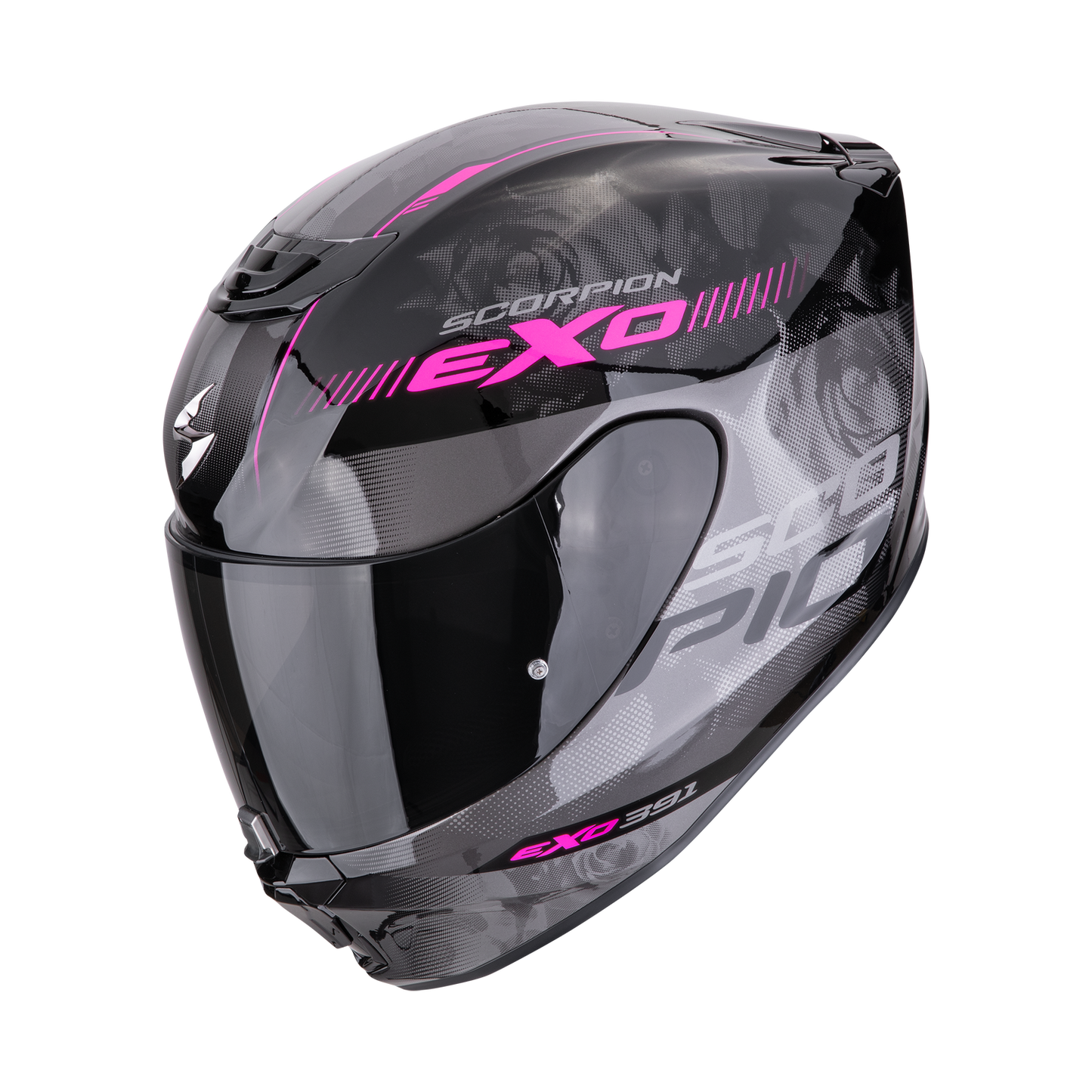 CASCO SCORPION EXO-391 AVA Black-Pink SKU:139-477-71-0#