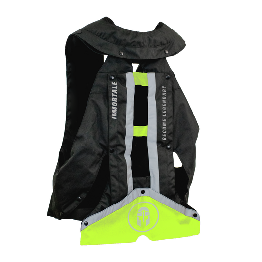 CHALECO PROTECTOR CON BOLSA DE AIRE HI-VIZ / INCLUYE TANQUE CO2 | SKU: AIRVESTHIVIZ-#