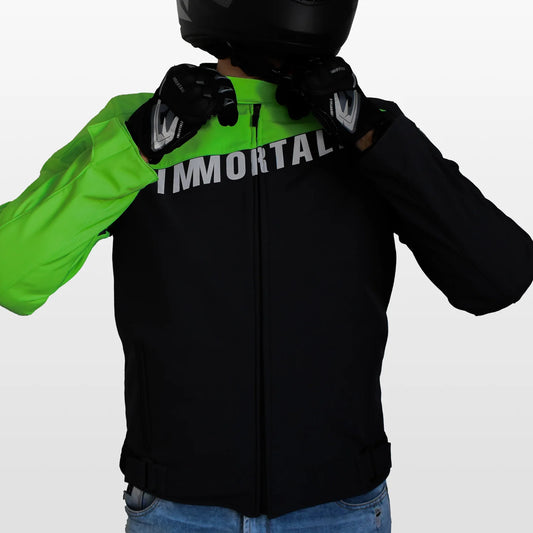 CHAMARRA IMMORTALE URBAN | VERDE/GRIS | SKU: IMURBNGH-#