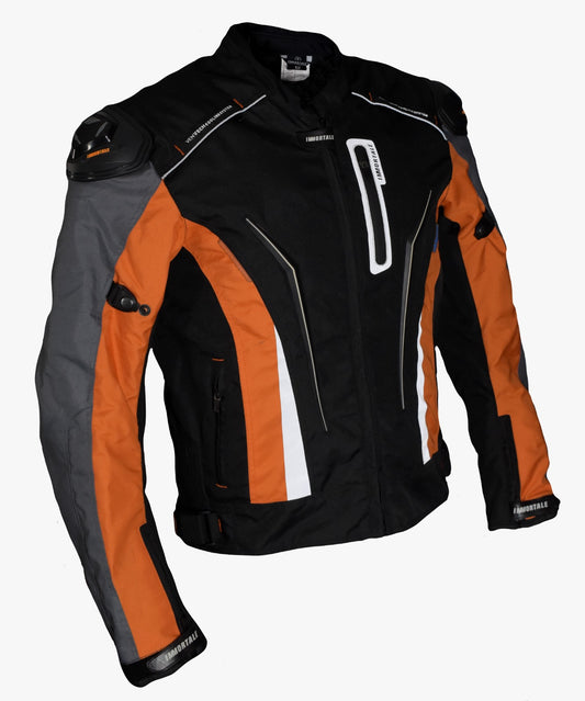 CHAMARRA IMMORTALE CONFORT Z HOMBRE NEGRO/ROJO | SKU: IMCONFZRD-#