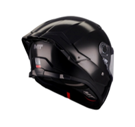 CASCO MT FF118SV THUNDER 4 SV PURE A1 NEGRO BRILLO SKU:130800P0210#