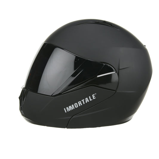 CASCO IMMORTALE ROBIN | VISOR NEGRO | SKU: IMROBBLKM-#