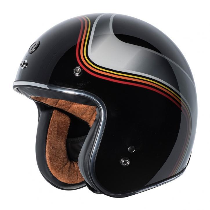 CASCO 3/4 TORC BALLER S NEGRO BRILLANTE | SKU: T5005EB2#
