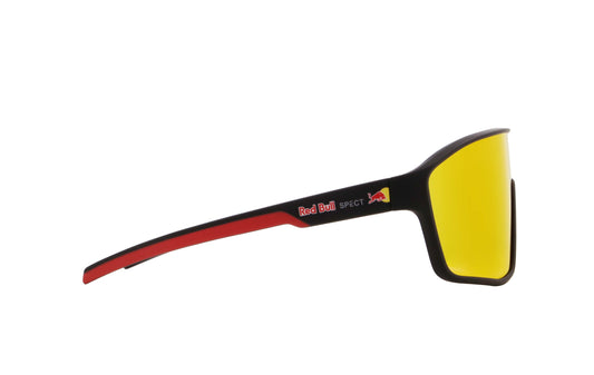 GAFAS REDBULL SPECT EYEWEAR DAFT-007 NEGRO / LENTE HUMO CON ESPEJO DORADO | SKU: DAFT-007#