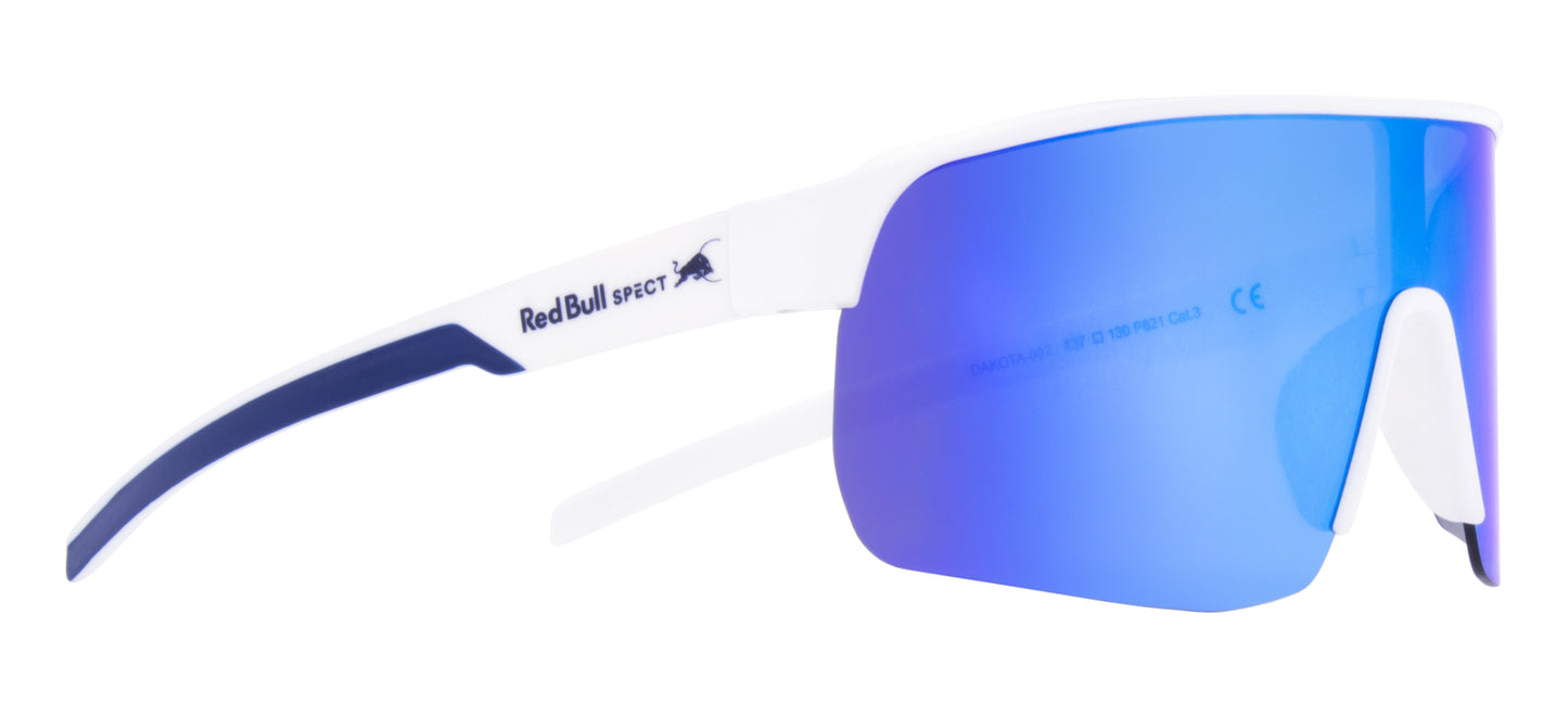 GAFAS REDBULL SPECT EYEWEAR DAKOTA-002 BLANCO / LENTE HUMO CON ESPEJO AZUL | SKU: DAKOTA-002#