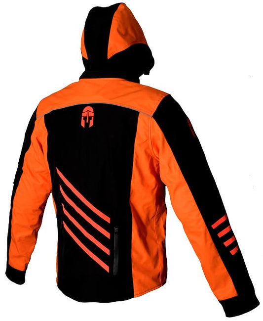 CHAMARRA IMMORTALE URBAN | Black/Orange | SKU: IMURORG-#