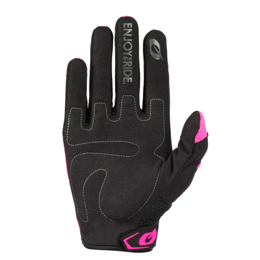 GUANTES ONEAL ELEMENT RACEWEAR V.24 NEGRO/ROSA | SKU: E032-7#