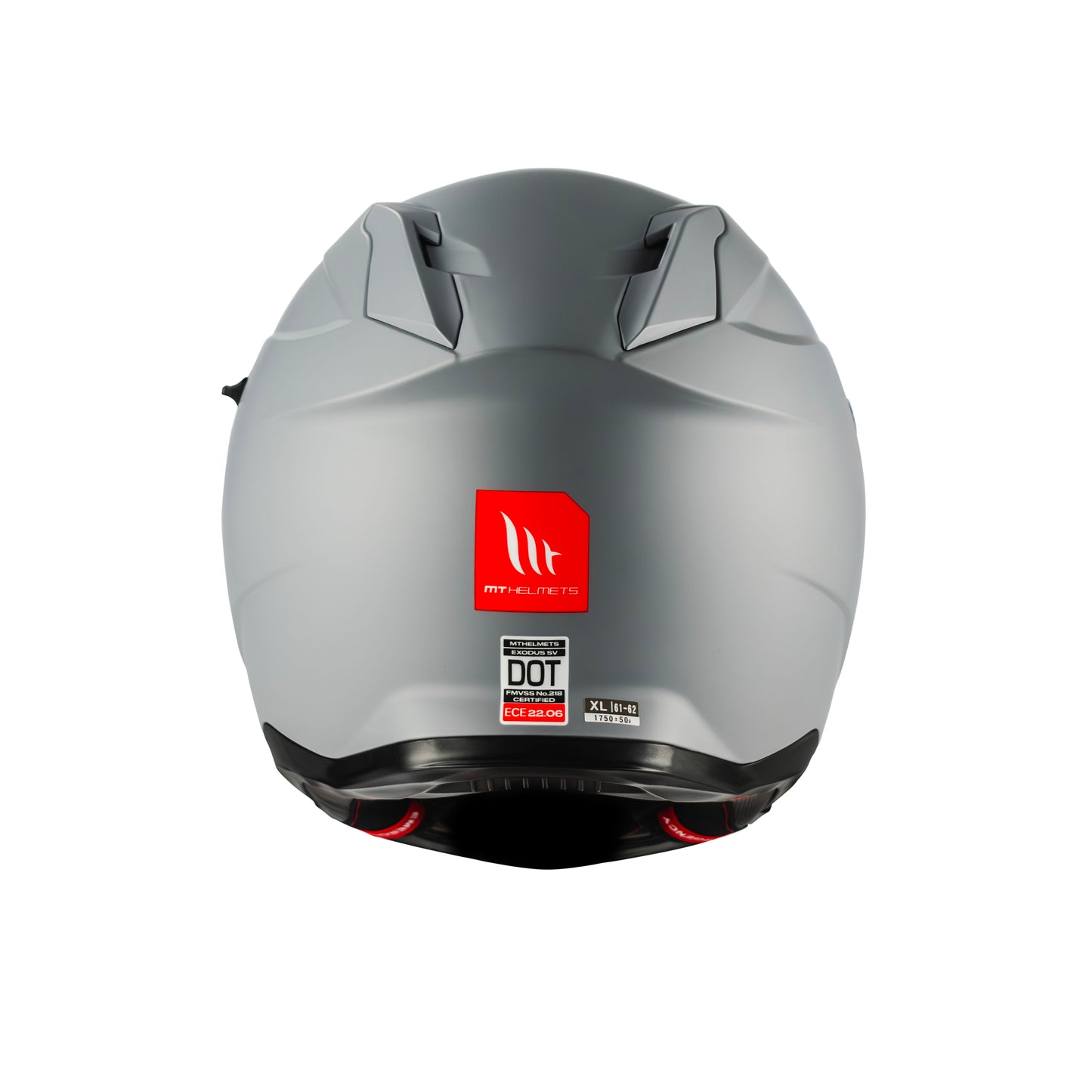 CASCO MT EXODUS SV SOLIDO A12 GRIS MATE | SKU: 13640000122#