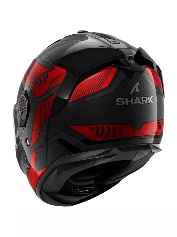 CASCO SPARTAN GT PRO RITM CARBON | BLACK/RED | SKU: HE1355EDRU#