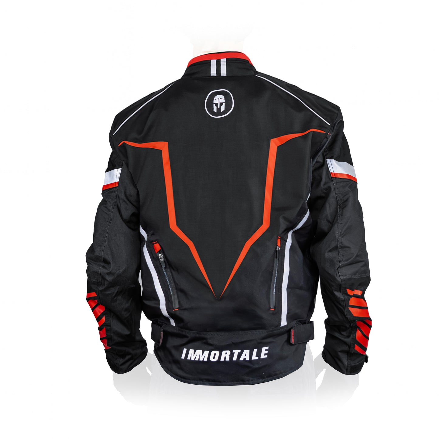 CHAMARRA IMMORTALE KAYRO HOMBRE NEGRO /ROJO SKU: IMKAYHNERO-#