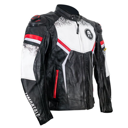 CHAMARRA IMMORTALE OCEUS HOMBRE NEGRO/ROJO | |SKU: IMOCERDNG-#