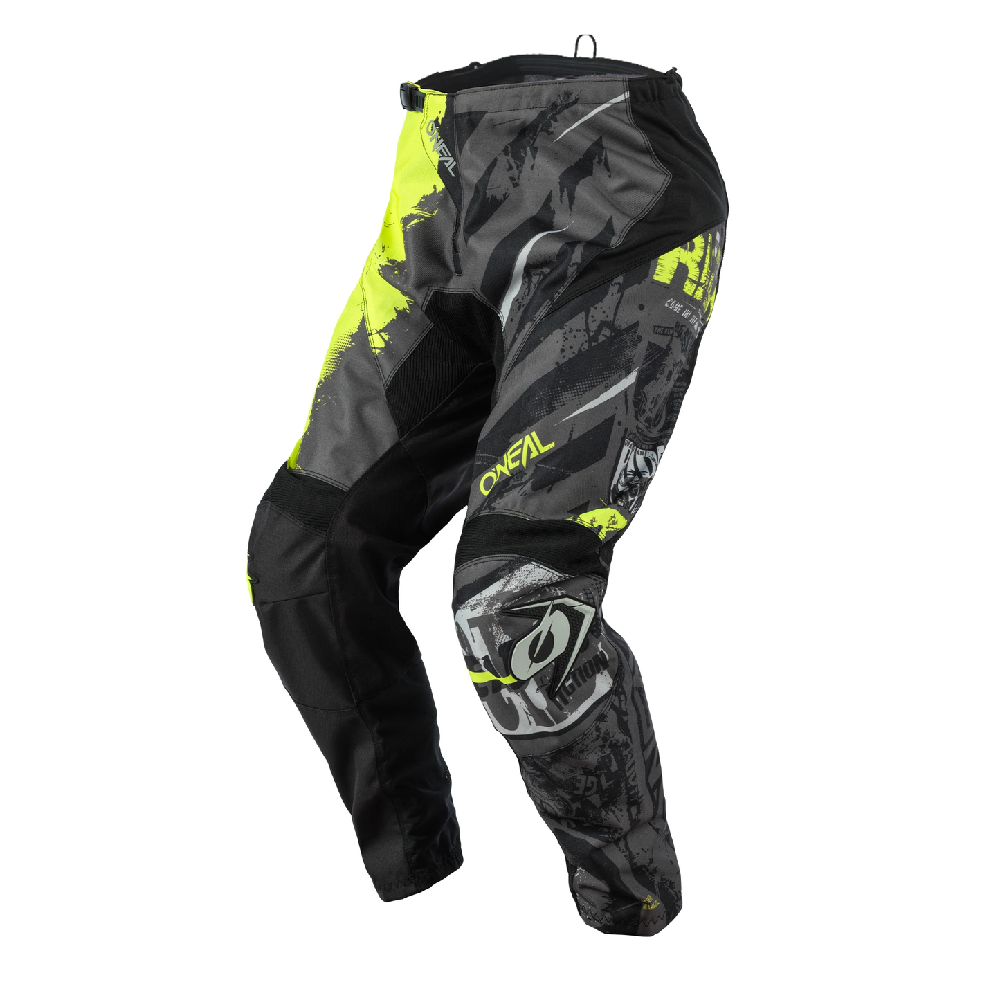 PANTALON ONEAL RIDE | black/neonyellow 30/ | SKU: E020-57#