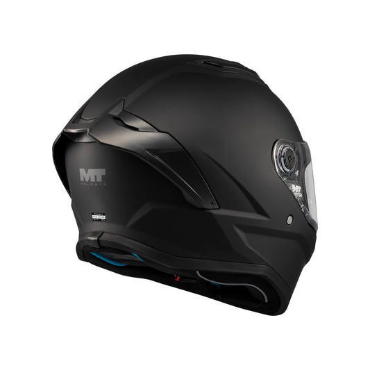 CASCO MT STINGER 2 PURE A1 MATE S +PANTALLA OSCURA SKU: 133400PA120#VO
