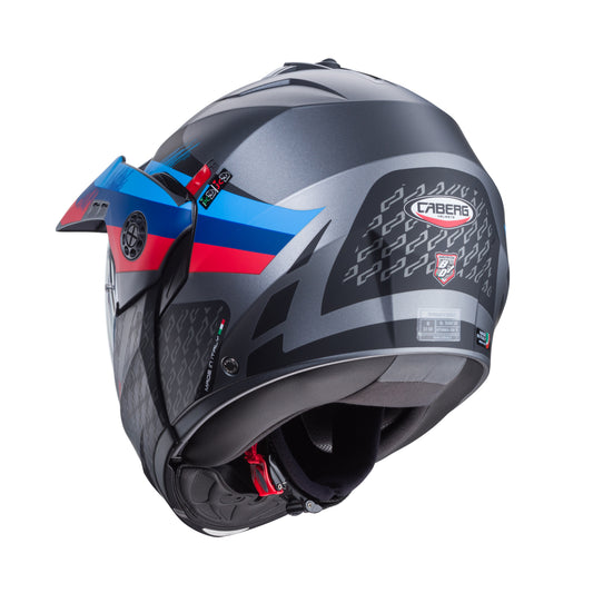 CASCO CABERG TOURMAX X SARABE MATT GUN METAL/BLACK/BMW COLORS SKU: C0FD60K9##