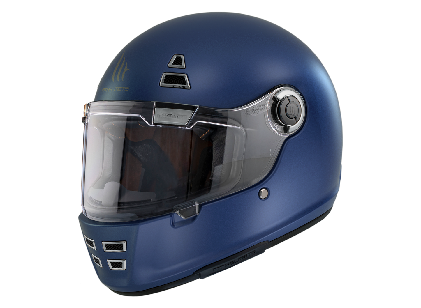 CASCO MT FF119 JARAMA SOLID A7 | AZUL MATE | SKU: 1319000073#
