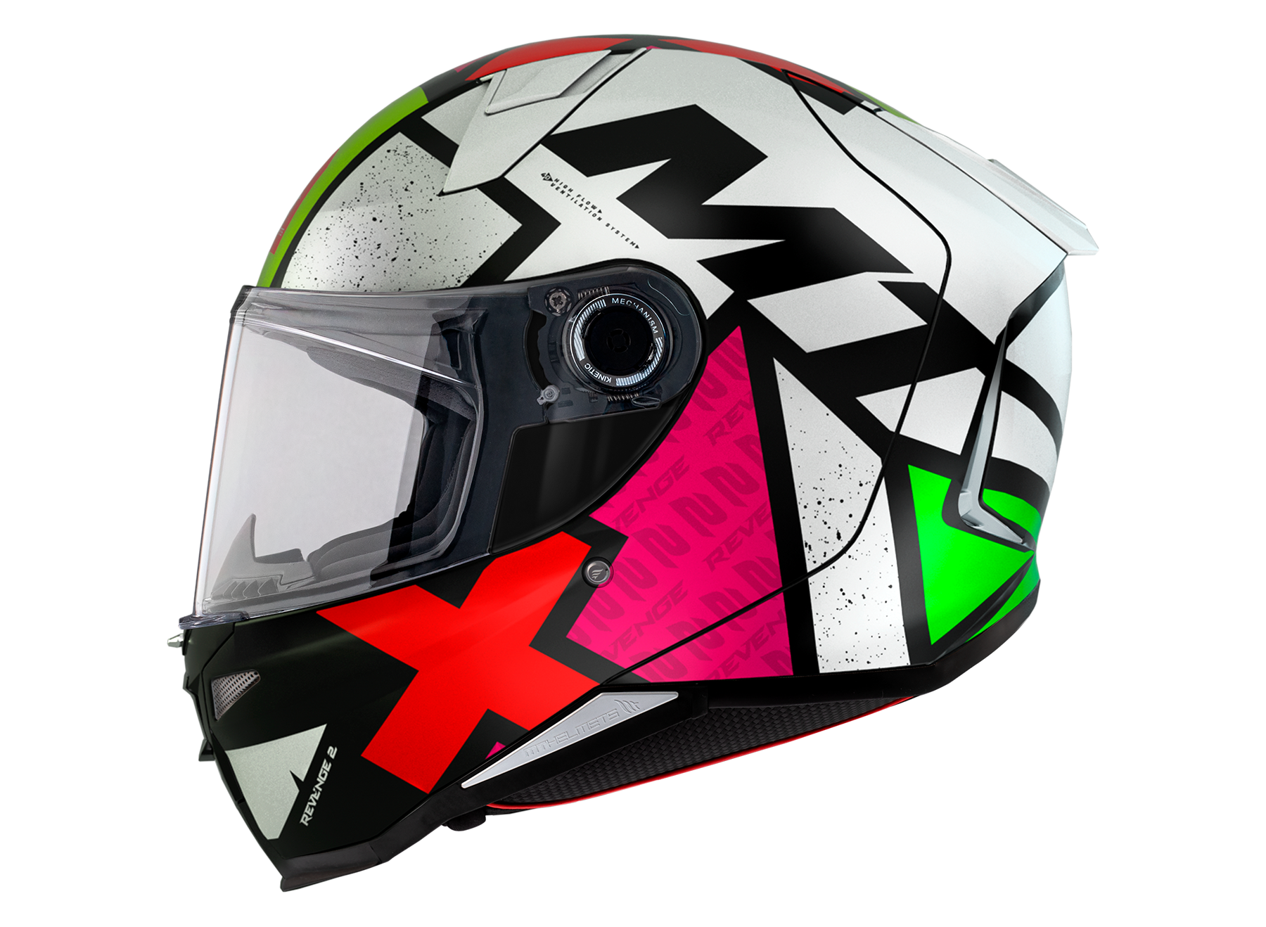 CASCO MT FF110B REVENGE S LIGHT C0 PERLA BRILLO SKU