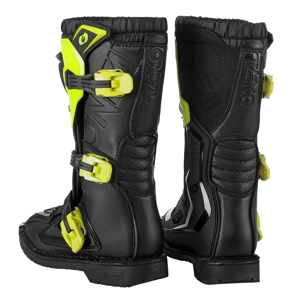 RIDER PRO YOUTH BOOT | NEON YELLOW | SKU: 0336-50#