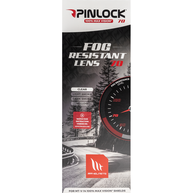 PINLOCK MAX VISION PARA MICA MT-V-14 TRANSPARENTE| RAPIDE FAMILY, BLADE 2 SV, REVANGE 2, TARGO | SKU: 182809915