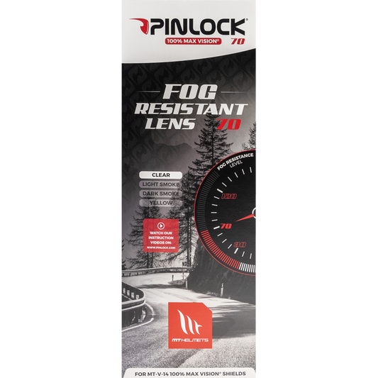 PINLOCK MAX VISION PARA MICA MT-V-14 TRANSPARENTE| RAPIDE FAMILY, BLADE 2 SV, REVANGE 2, TARGO | SKU: 182809915