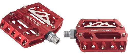 AZ 420 FLATS PEDAL ANO RED | SKU: 3056-112