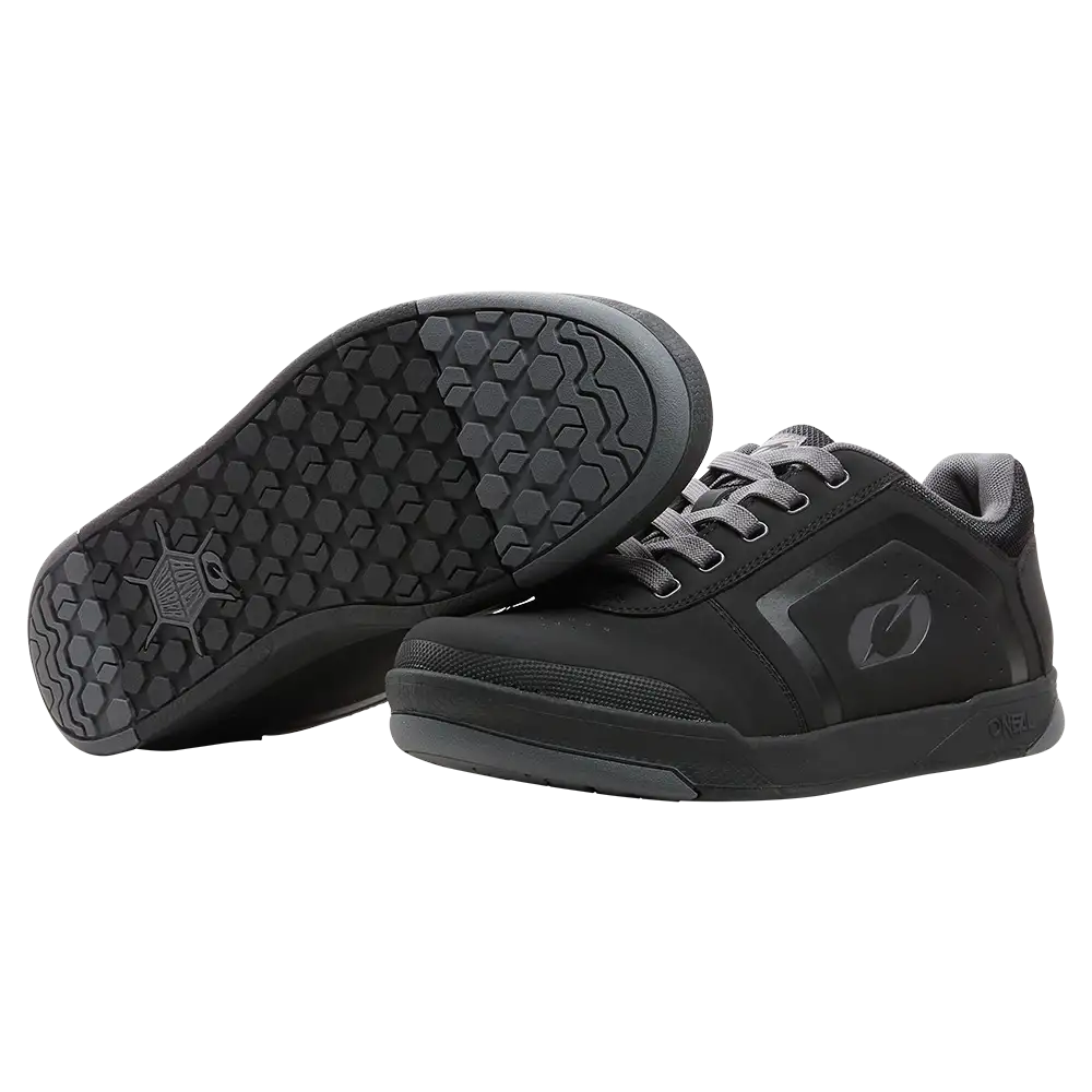 PINNED FLAT PEDAL SHOE V.22 | BLACK/GRAY | SKU:322-3##