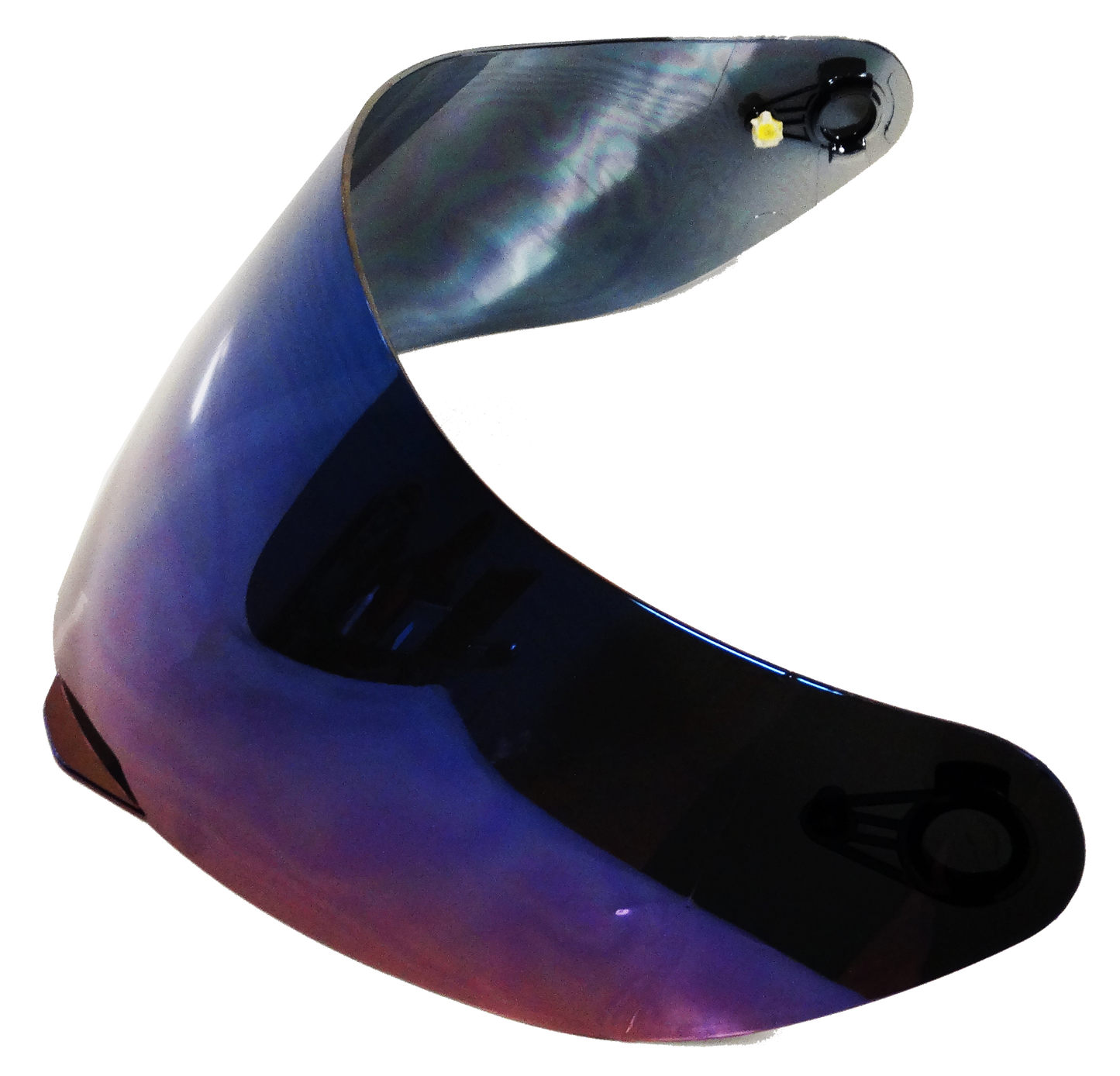 REPUESTO DE VISOR AZUL CROMADO PARA CASCO CERRADO HRO 512 | SKU: VISOR-IB-512