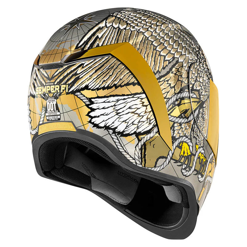 CASCO ICON AIRFORM SEMPER FI GOLD | SKU: 0101-1366#