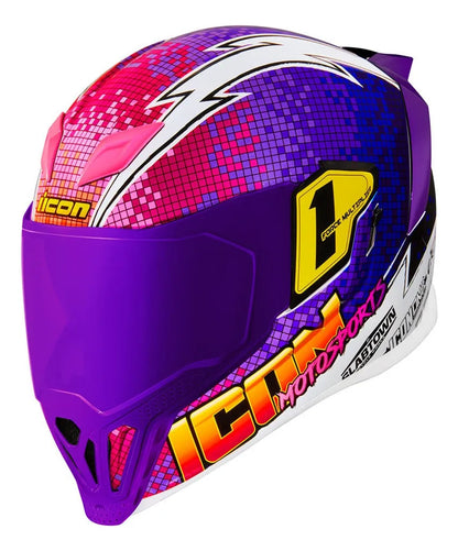 CASCO ICON AIRFLITE QUARTERFLASH PURPLE