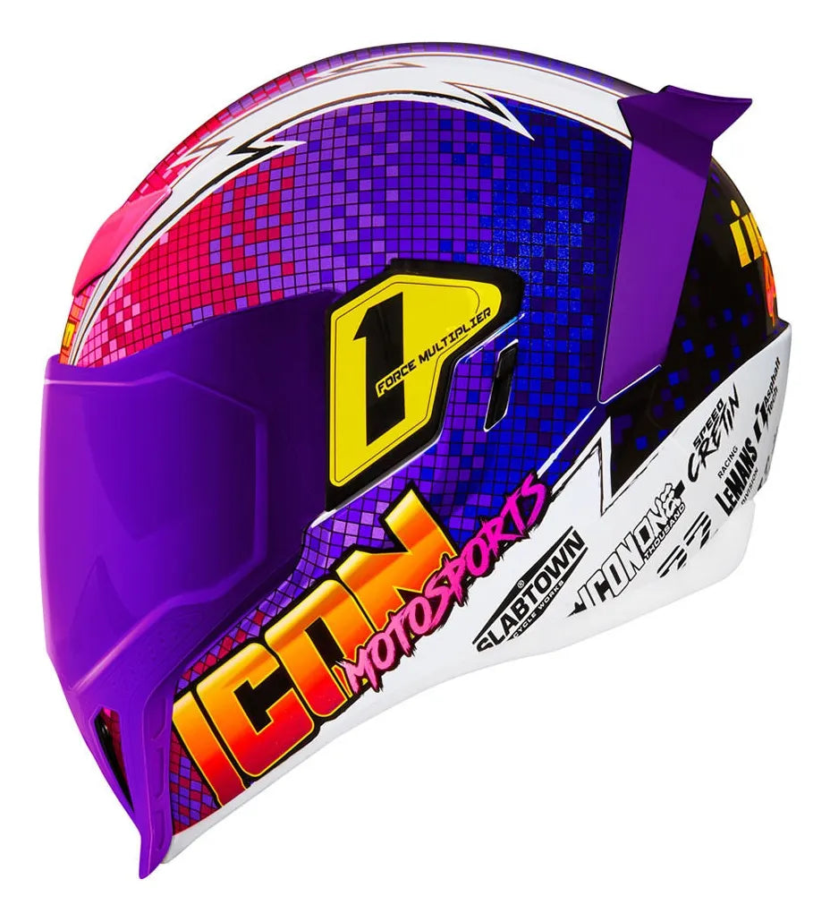 CASCO ICON AIRFLITE QUARTERFLASH PURPLE