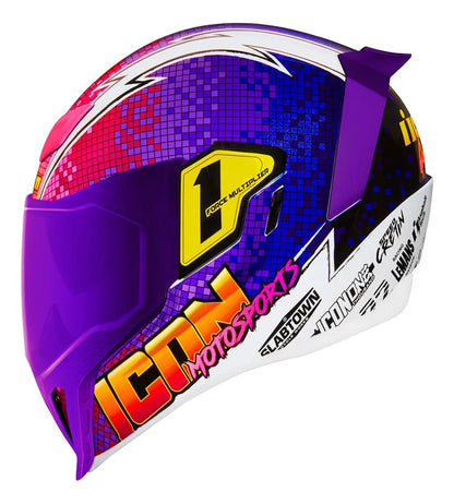 CASCO ICON AIRFLITE QUARTERFLASH PURPLE