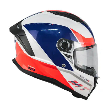 CASCO MT FF126 STINGER 2 GEM A7 BRILLO SKU: 1334D29A710#