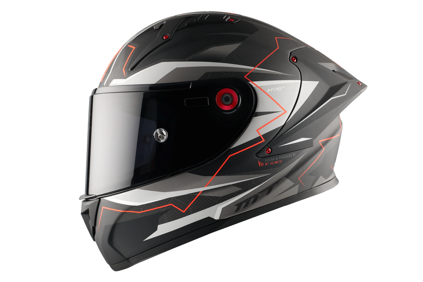 CASCO MT FF103PLUSC KRE+ CARBON KRAKER C5 | ROJO FLUOR MATE | SKU: 1302928253#