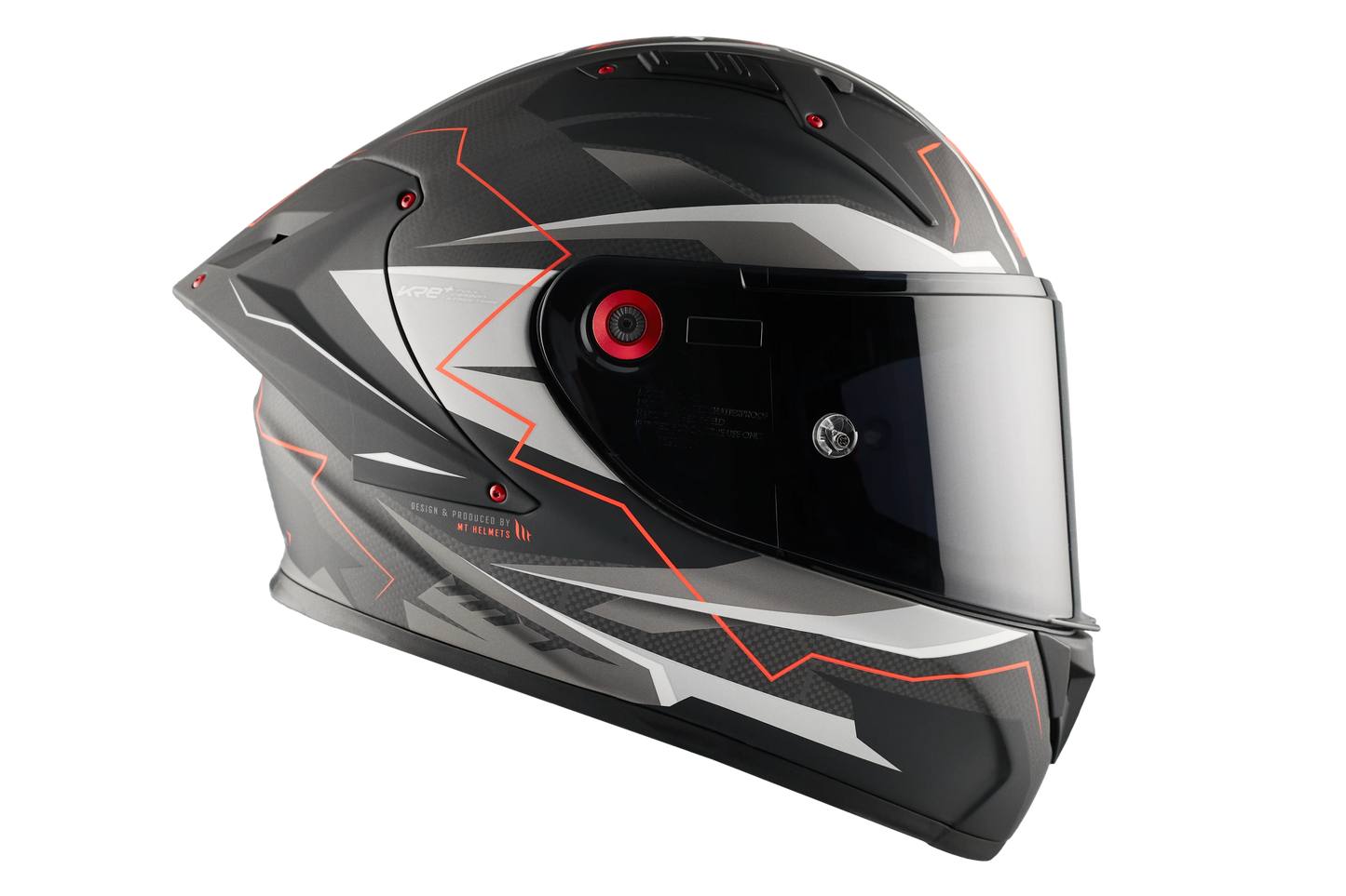 CASCO MT FF103PLUSC KRE+ CARBON KRAKER C5 | ROJO FLUOR MATE | SKU: 1302928253#