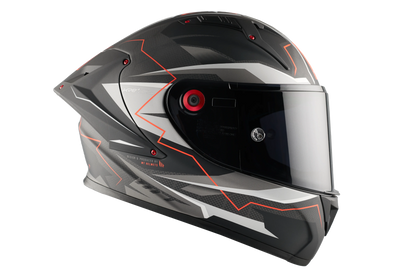 CASCO MT FF103PLUSC KRE+ CARBON KRAKER C5 | ROJO FLUOR MATE | SKU: 1302928253#