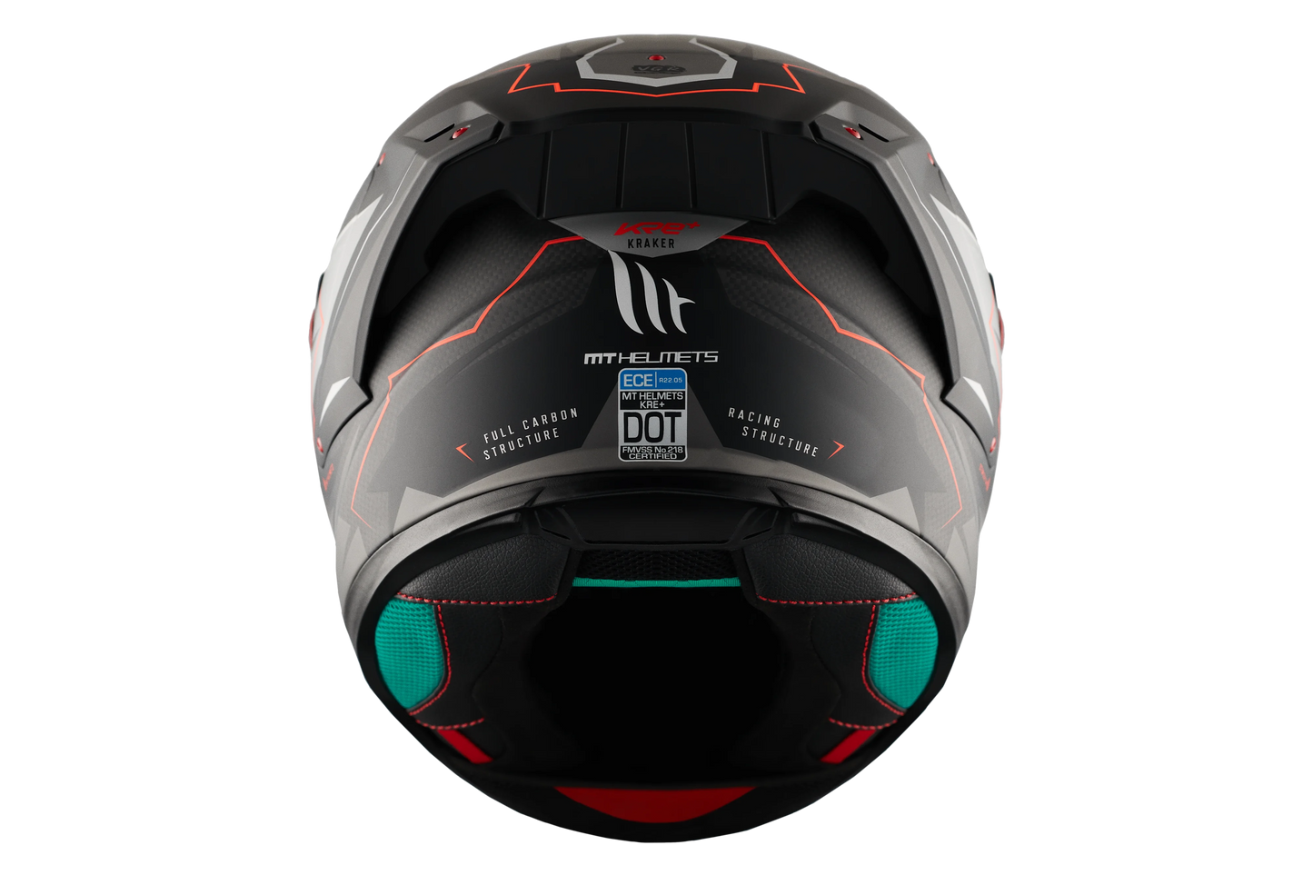 CASCO MT FF103PLUSC KRE+ CARBON KRAKER C5 | ROJO FLUOR MATE | SKU: 1302928253#