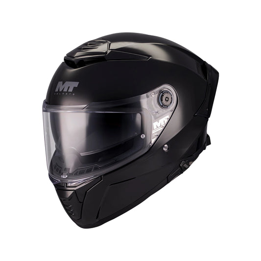 CASCO MT FF118SV THUNDER 4 SV PURE A1 NEGRO BRILLO SKU:130800P0210#