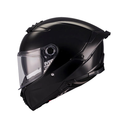 CASCO MT FF118SV THUNDER 4 SV PURE A1 NEGRO BRILLO SKU:130800P0210#