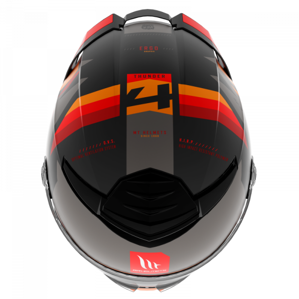 CASCO MT THUNDER 4 SV ERGO B15 ROJO MATE | SKU: 13088741153-#