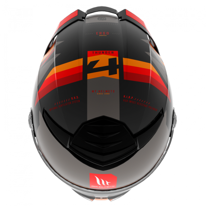CASCO MT THUNDER 4 SV ERGO B15 ROJO MATE | SKU: 13088741153-#