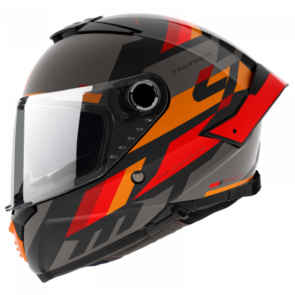 CASCO MT THUNDER 4 SV ERGO B15 ROJO MATE | SKU: 13088741153-#