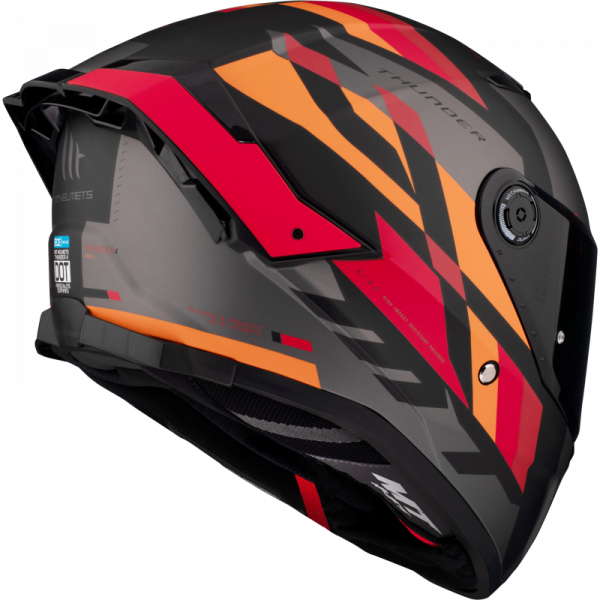 CASCO MT THUNDER 4 SV ERGO B15 ROJO MATE | SKU: 13088741153-#