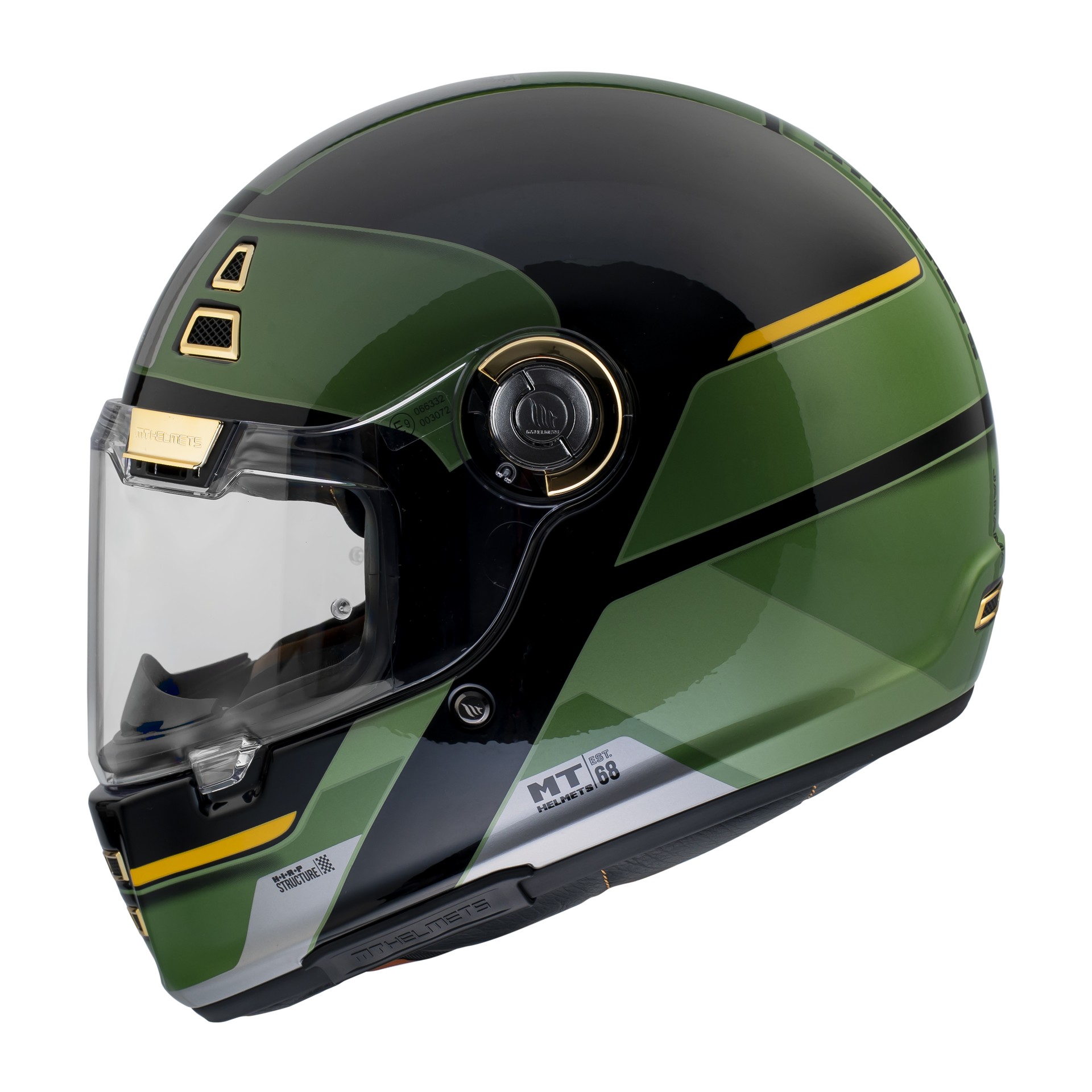 CASCO MT JARAMA 68TH C1 | GLOSS BLACK | SKU: 1319865211