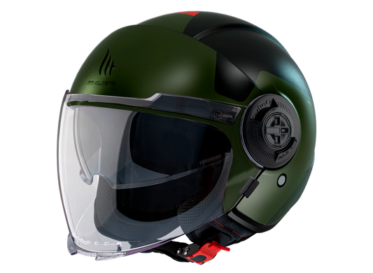 CASCO MT OF501B STREET S SOLID A1 NEGRO MATE | SKU: 13380000101#