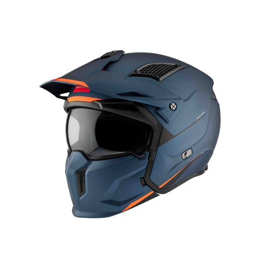 CASCO MT TR902B SV STREETFIGHTER SV S SOLID A7 AZUL MATE | SKU: 1327000072#